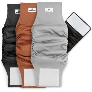 Pet Parents Med Premium Natural Washable Belly Bands for Male Dogs🐕& Extendrs